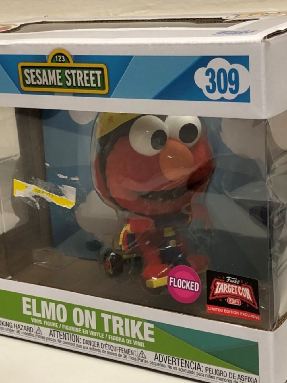 Funko Pop Elmo on Trike #309 Sesame Street Rides New in Box NIB Collectible Rare